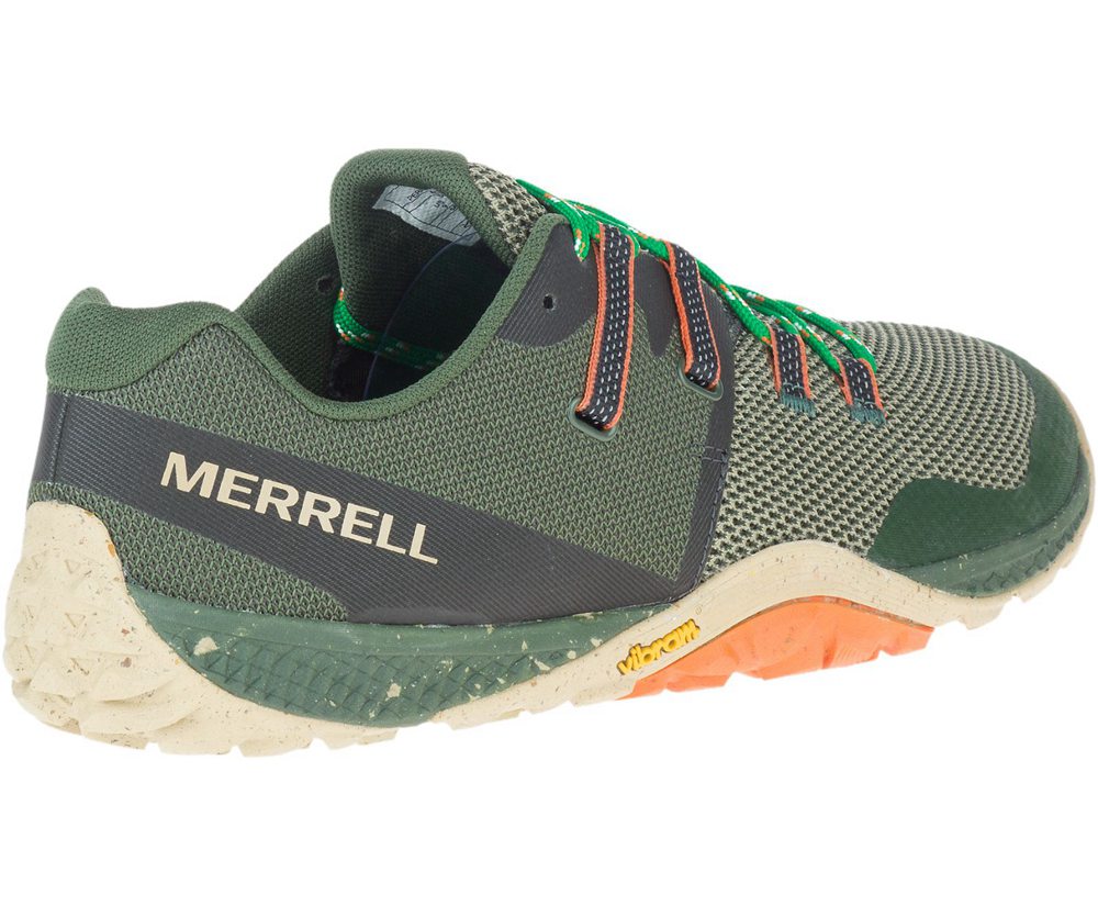 Merrell Sneakers Green - Trail Glove 6 - Mens 31XBKFQDO